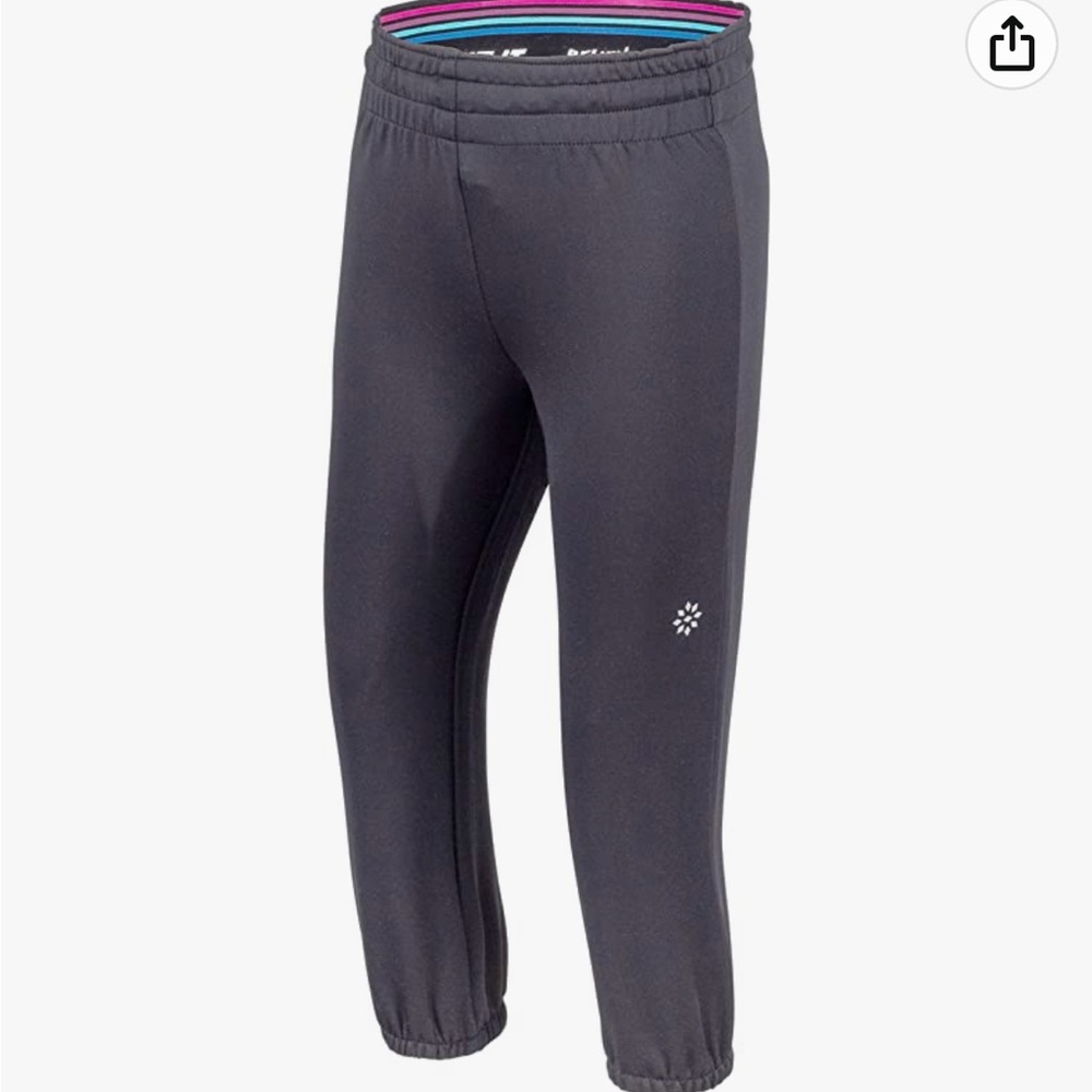 Girls t-ball / softball pants charcoal Emma Large